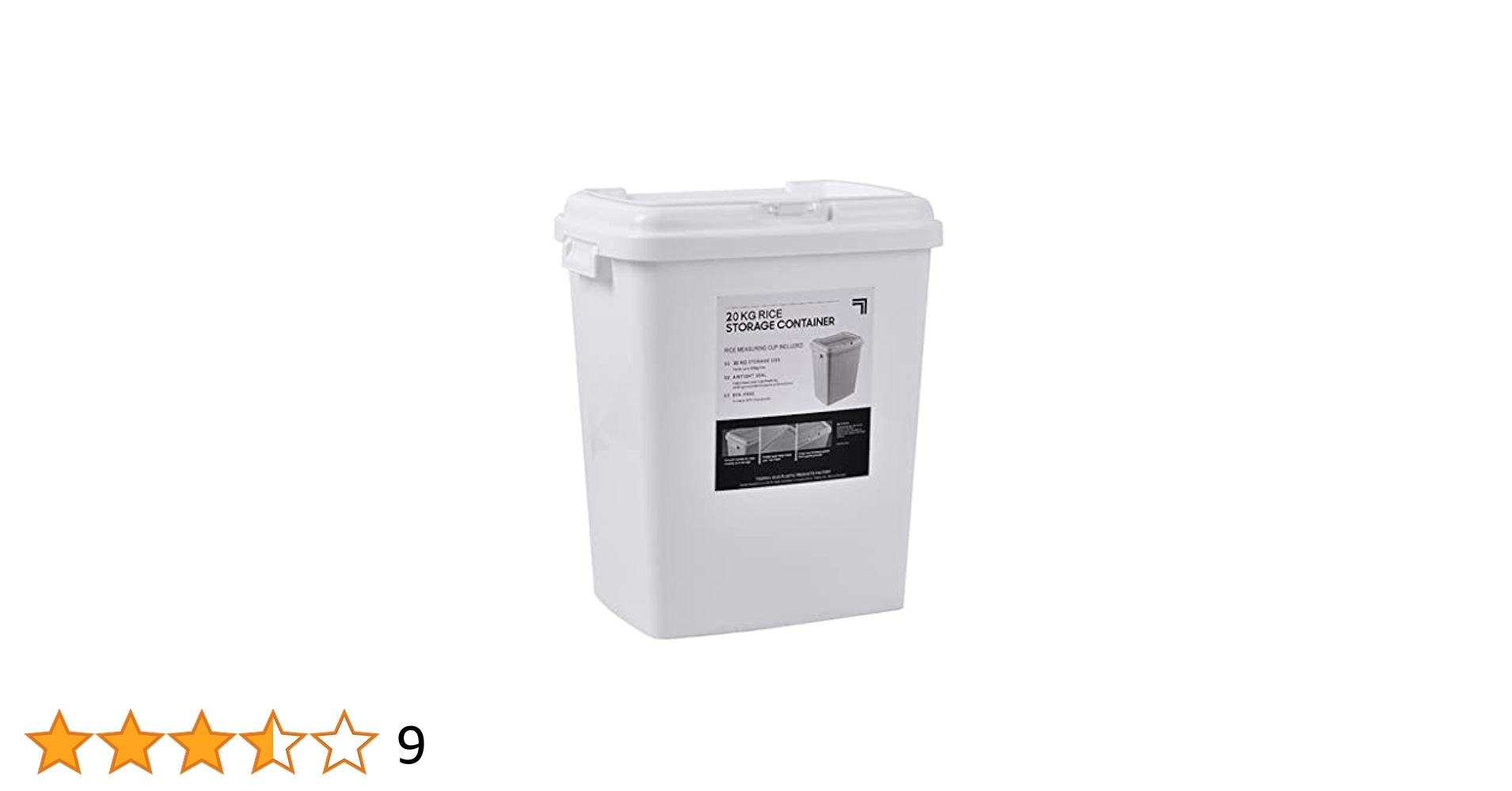 Amazon｜YZX FASHION 米びつ 30kg ライスストッカ一 計量カップ